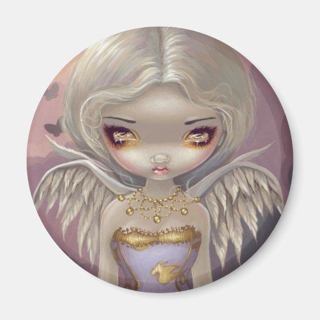 "Angel in Lilac" Magnet (Framsidan)
