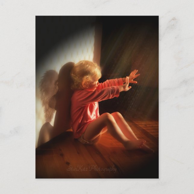 Angel inuti vykort (Framsida)