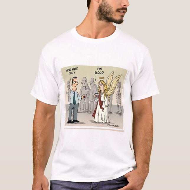 Angel - jag är bra t shirt (Framsida)
