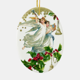 Ängel Julgransprydnad Keramik