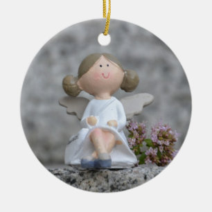 Angel Julgransprydnad Keramik