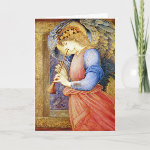 Angel julkort Fine Art Burne-Jones Helgkort