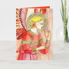 Angel-julkort Helgkort