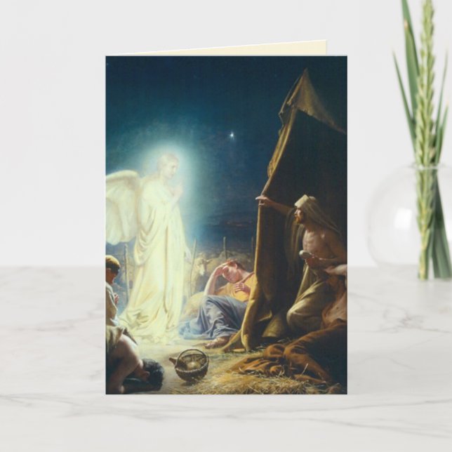 Angel Julkort Helgkort (Framsida)