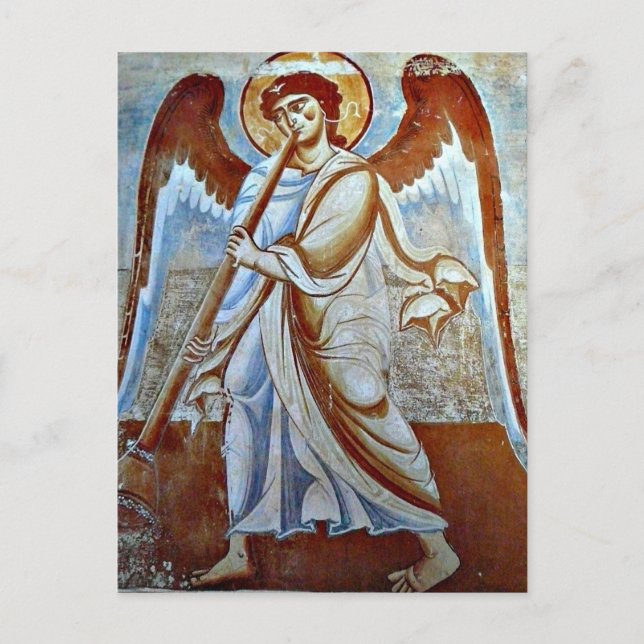 Angel julvykort helg vykort (Framsida)