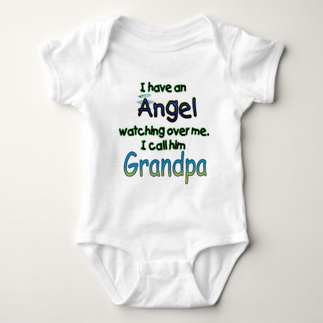ANGEL KALLAT GRANDPA T SHIRT (Framsida)
