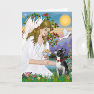 Angel Kärlek (kort) - Boston Terrier 3 Kort