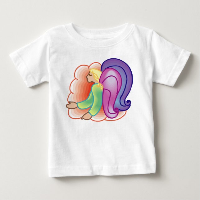 Angel Kärlek Shirt Tröja (Framsida)
