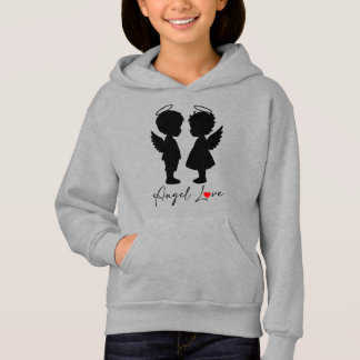 Ängel Kärlek – Sött Ängelpar Design T Shirt