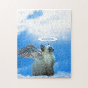 Angel Kattunge Siamese Kitten Cat Pussel
