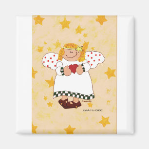 Angel - Kids Art för CHOC Magnet