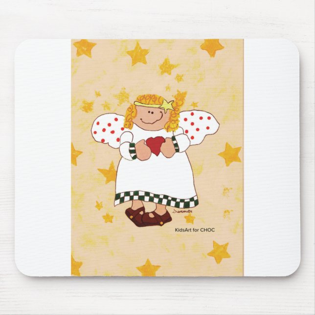 Angel - Kids Art för CHOC Musmatta (Framsidan)