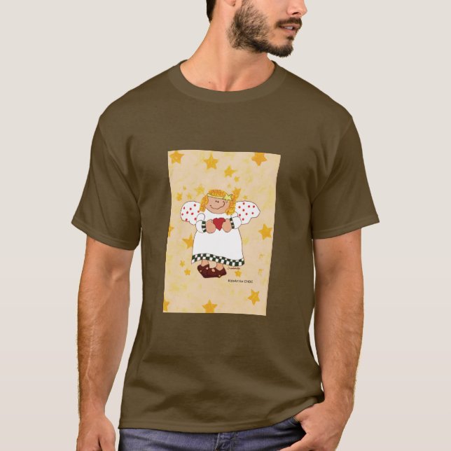 Angel - Kids Art of CHOC T Shirt (Framsida)