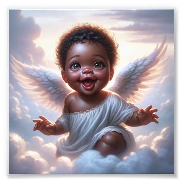 Angel Kidz Premium Satin Photo Papper Fototryck (Framsidan)