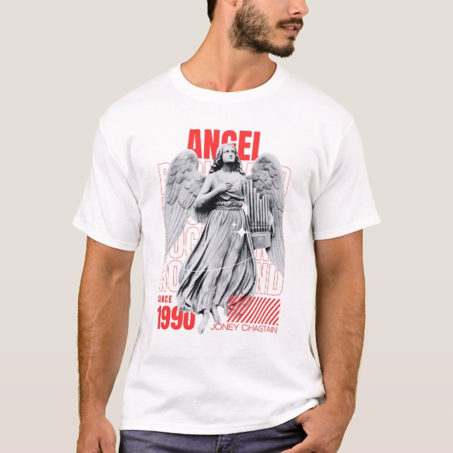 ängel konst  t shirt (Framsida)