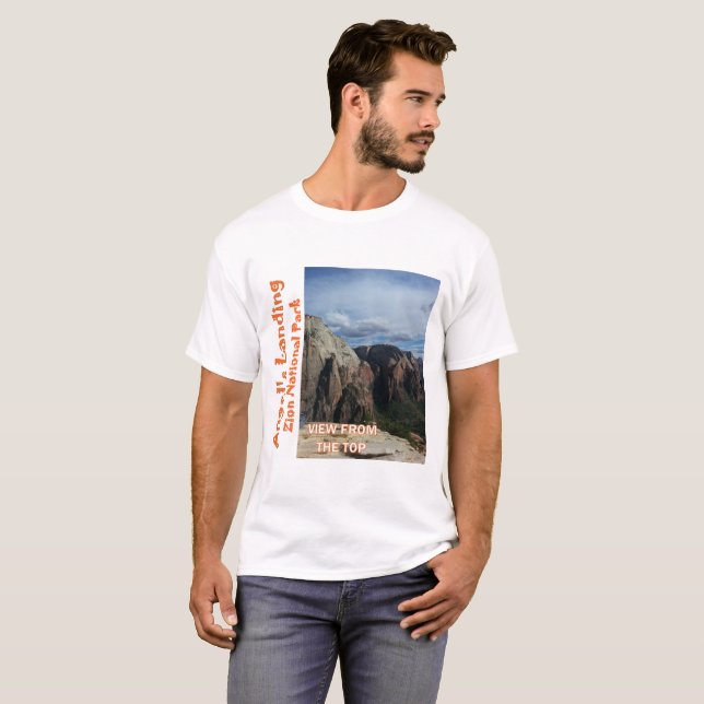 Ängel landningZion nationalpark 2 sid Tee (Hel framsida)