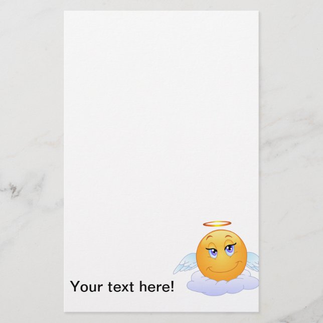 Angel leende brevpapper (Framsida)