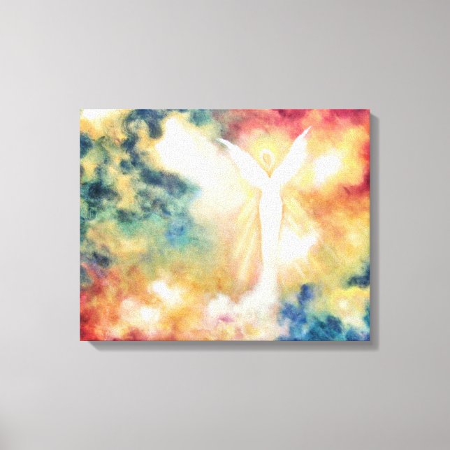 Angel Light Angel Art Print på Canvas (Framsida)
