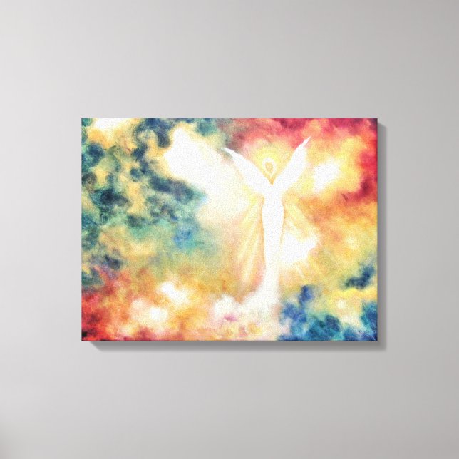 Angel Light Angel Art Print på Canvas (Framsida)