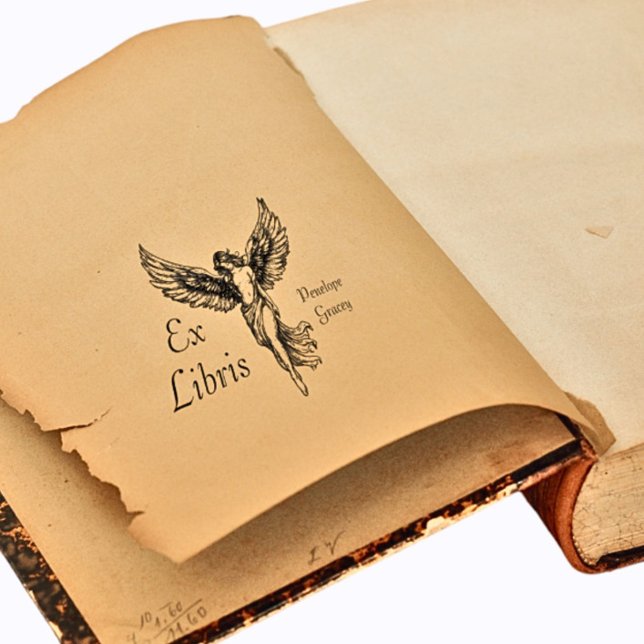 Ängel Linjeteckning Stämpel (Skapare uppladdad)