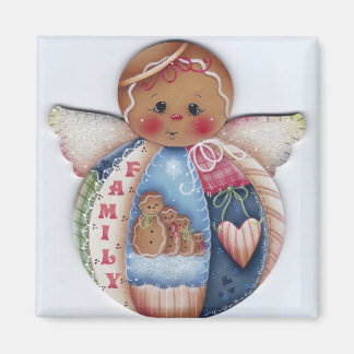 Angel Magnet Gingerbröd Family Angel