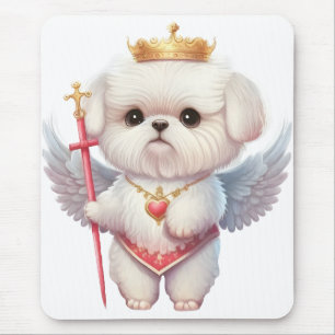 Angel Maltese Puppy, Maltes hundälskare och ägare Musmatta