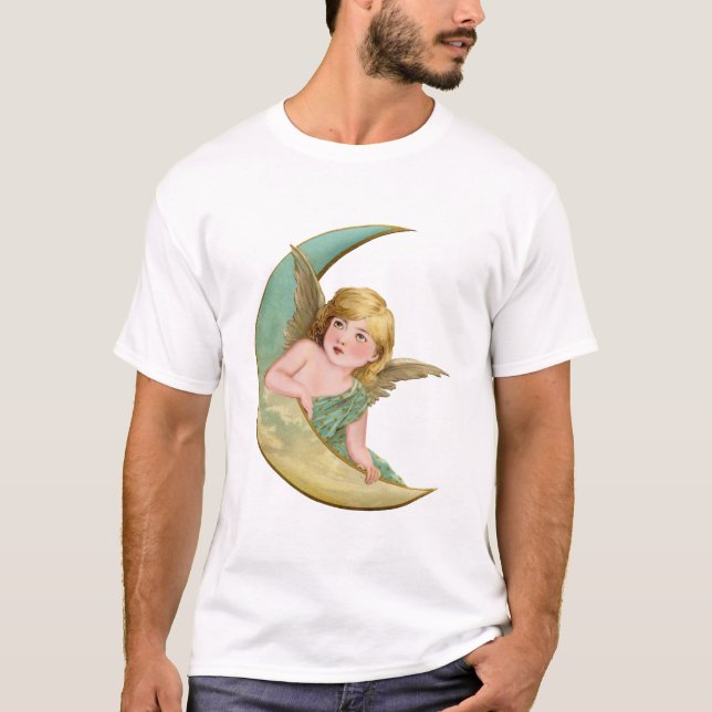 Angel Måne Painting T Shirt (Framsida)