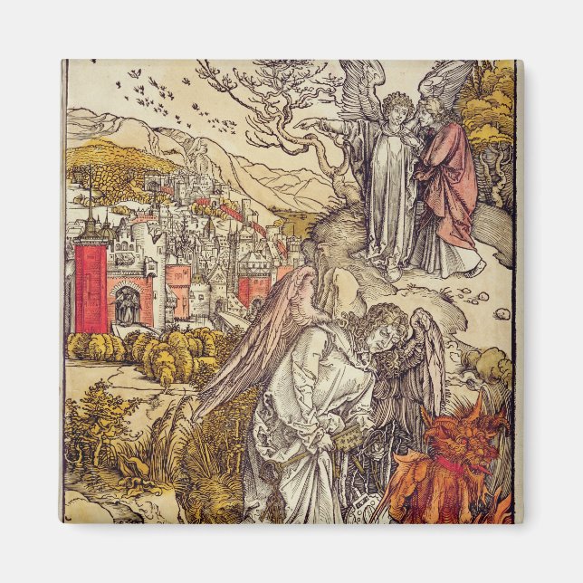 Angel med Abyss Nyckel, 1498 Magnet (Framsidan)