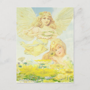 Angel med andedräkt vykort