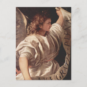 Angel med Banner 1522 Vykort