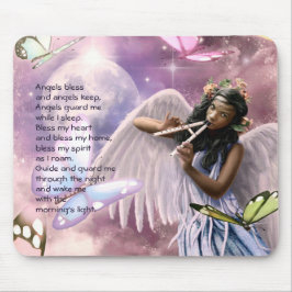 Angel med Butterflies Anpassningsbar Gift Mousepad Musmatta