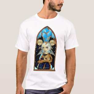 Ängel med en gotisk musik för PsalterySKJORTA T-shirt