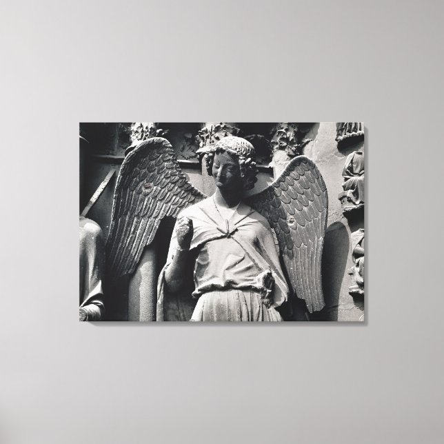 Angel med en sjömil canvastryck (Framsida)