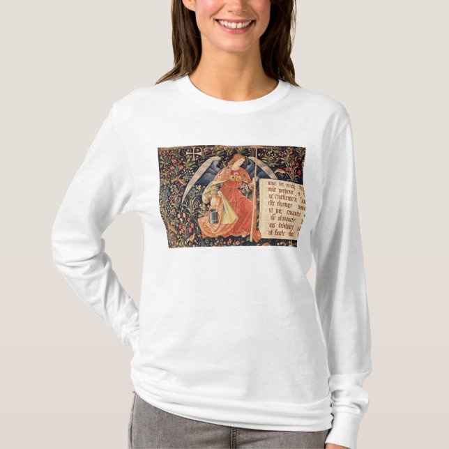 Ängel med en snylta som fästas till en stång tröja (Framsida)