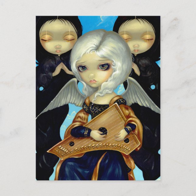 "Angel med ett blodkärl" vykort (Framsida)