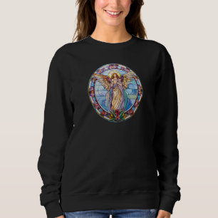 Ängel med gloria jul religiösa böner Änglar T Shirt