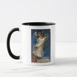 Angel med Harp Mugg