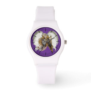 Ängel med harpa eWatch klocka