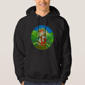Angel med katakristmas decor 260. hoodie