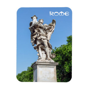 Angel med kolonnen - Sant'Angelo-bron, Rom Magnet