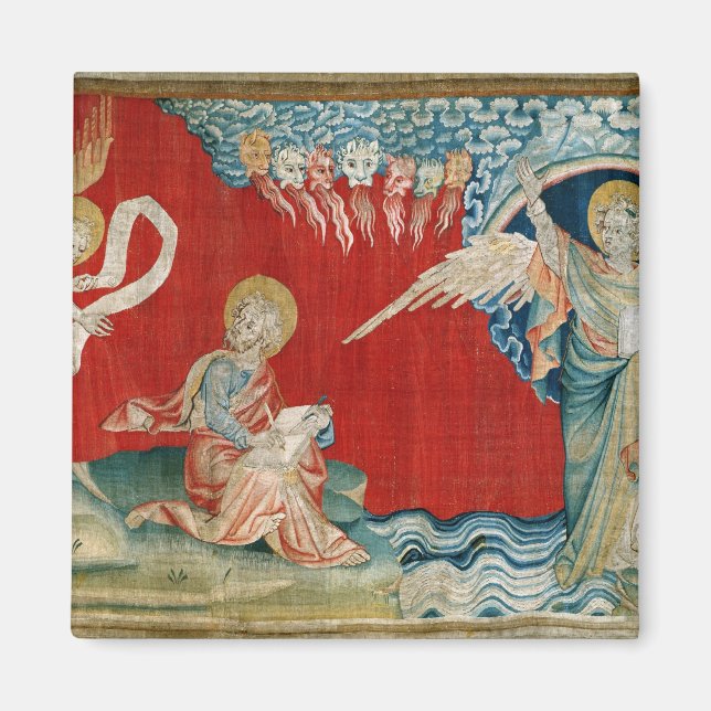 Angel med öppen Bok Magnet (Framsidan)
