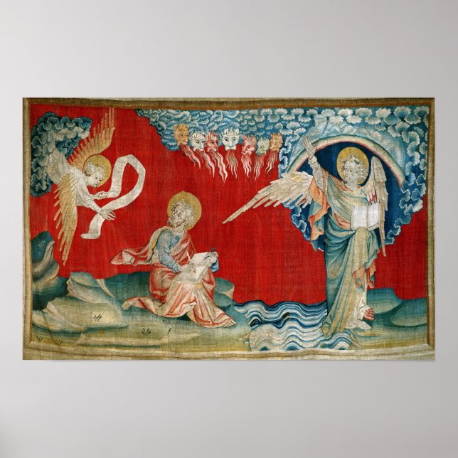 Angel med öppen Bok Poster (Framsidan)