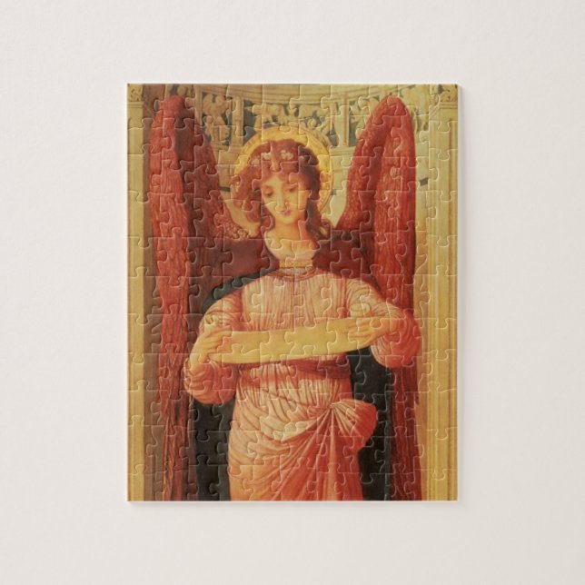 Angel med Rulla av John Melhuish Strudwick Pussel (Vertikal)