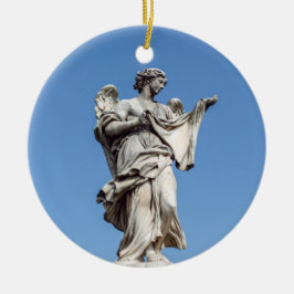 Angel med Sudarium - Sant'Angelo-bron, Rom Julgransprydnad Keramik