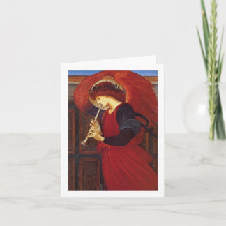 Angel med Trumpet, Burne Jones Helgkort