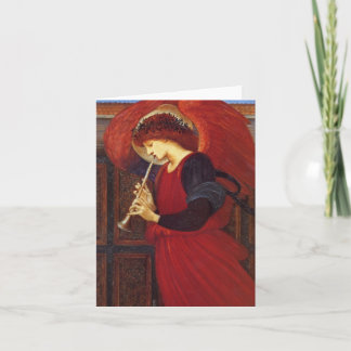 Ängel med trumpeten, Burne-Jones konst Helgkort