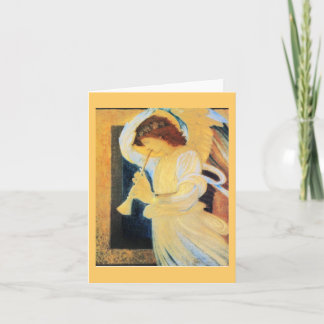 Ängel med trumpeten, Burne-Jones konst Helgkort