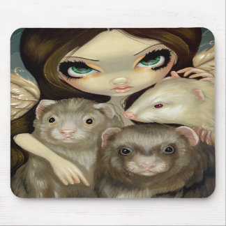 "Ängel med vesslor" Mousepad Musmatta