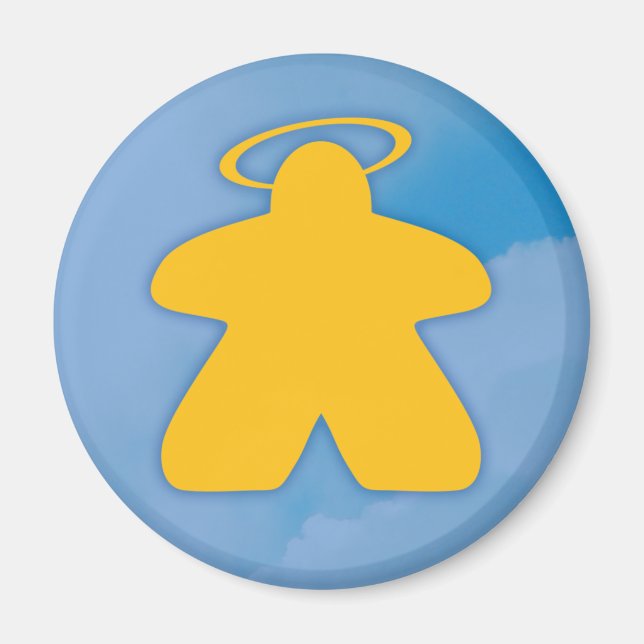 Angel Meeple Magnet (Framsidan)