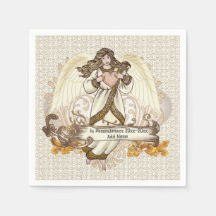 Angel Memorial napkins Pappersservett